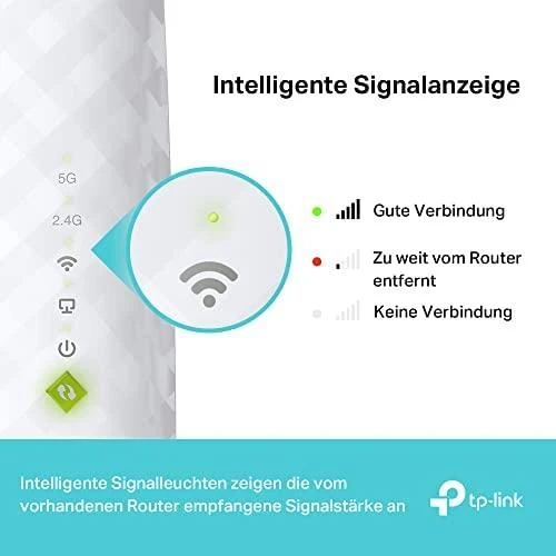 Belaidžio Wi-Fi ryšio stiprintuvas TP-Link RE200