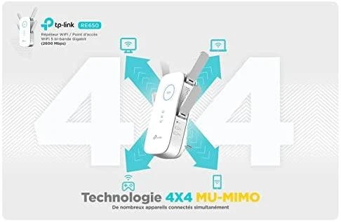 TP-Link AC2600 Wi-Fi diapazono plėtiklis / RE650