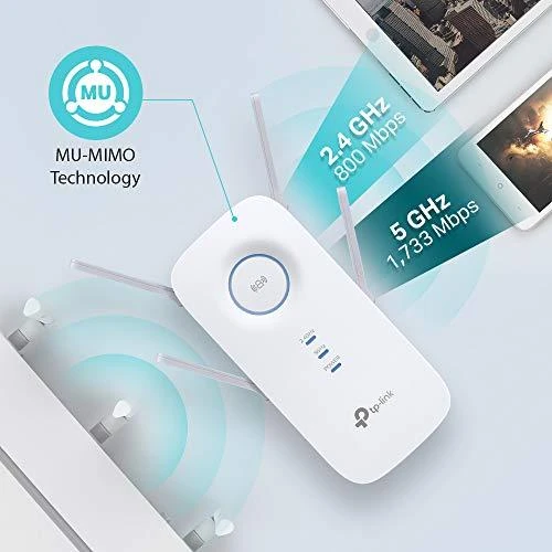 TP-Link AC2600 Wi-Fi diapazono plėtiklis / RE650
