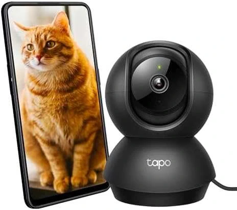 TP-LINK | Namų apsaugos Wi-Fi kamera su pasukama/pakreipiama funkcija | Tapo C211 | PTZ | 3 MP | 3,83 mm | H.264 | Micro SD, maks. 512 GB