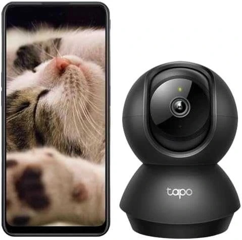 TP-LINK | Namų apsaugos Wi-Fi kamera su pasukama/pakreipiama funkcija | Tapo C211 | PTZ | 3 MP | 3,83 mm | H.264 | Micro SD, maks. 512 GB