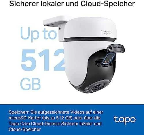 Lauko Kamera - TP-Link Tapo C510W 2304 x 1296 Pikseliai