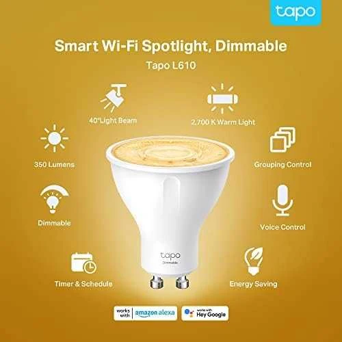 TP-LINK | Išmanusis „Wi-Fi“ prožektorius | Tapo L610