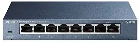 Šakotuvas TP-LINK TP-LINK komutatorius TL-SG108 TLSG108 (TL-SG108)