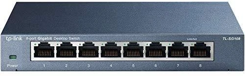 Šakotuvas TP-LINK TP-LINK komutatorius TL-SG108 TLSG108 (TL-SG108)