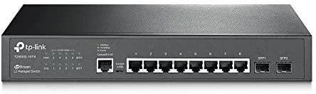 Šakotuvas Komutatorius TP-LINK Omada TL-SG3210, L2 tipo, 8x10Base-T / 100Base-TX / 1000Base-T, 2xSFP, TL-SG3210