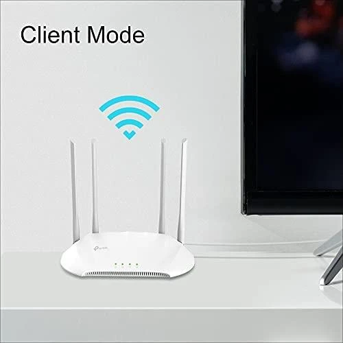 Maršrutizatorius TP-LINK AC1200 dviejų dažnių „Wi-Fi“ prieigos taškas, 1 gigabito prievadas