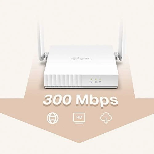TPLINK TL-WR820N TP-Link TL-WR820N belaidis 802.11n/300Mbps 2T2R maršrutizatorius 2xLAN 1xWAN IPTV IPv6
