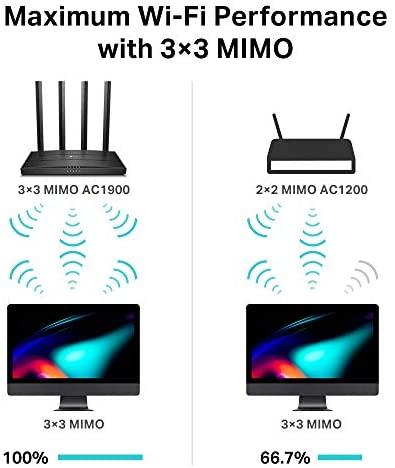 TP-LINK Archer C80 TP-Link Archer C80 AC1900 Dviejų juostų belaidis 802.11ac Gbit maršrutizatorius 4xLAN MU-MIMO