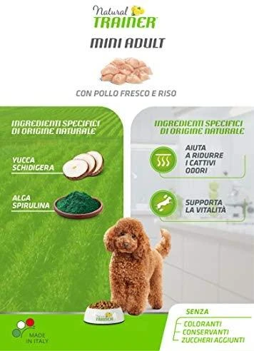 Natural Trainer ADULT MINI (Vištiena) 7kg