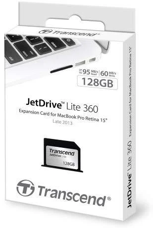 Transcend JetDrive Lite 128GB pakuotė