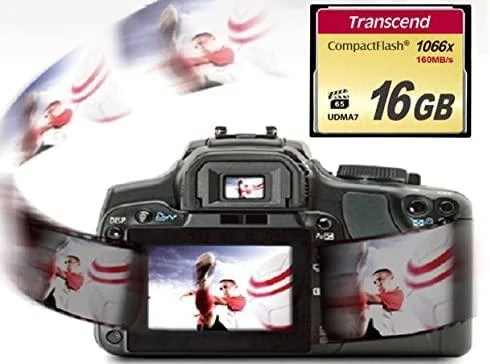 Transcend 16GB Compact Flash kortelė fotografijai