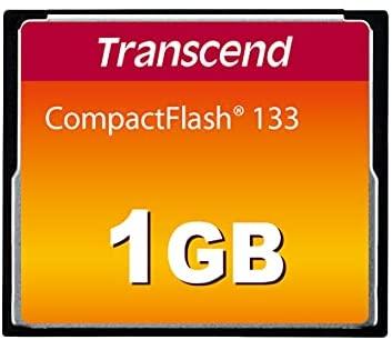 Atminties kortelė „Transcend Compact Flash“ 1 GB 133 kortelių