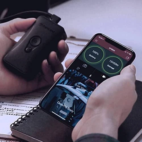 „Transcend Body Camera I DrivePro Body 60 I“ cilindrinė kamera (64 GB)