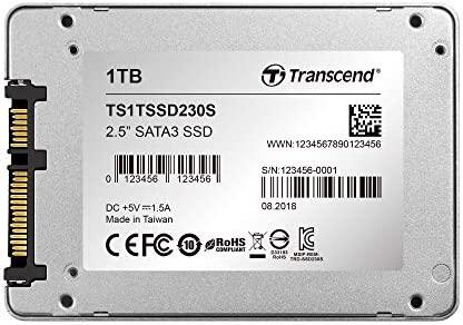 Transcend SSD230S, 2TB, 2,5 colio, SATA3 (560/520 MB/s), 3D, aliuminio dėklas