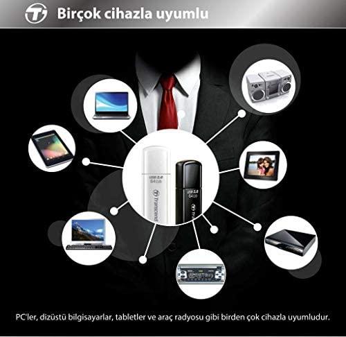 TRANSCEND 64GB JetFlash 730 USB 3.0 atmintis
