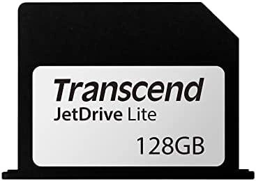 Atminties kortelė TRANSCEND 128 GB JetDrive Lite, skirtas Retina MacBook Pro 15 colių 2013 m. pabaigoje