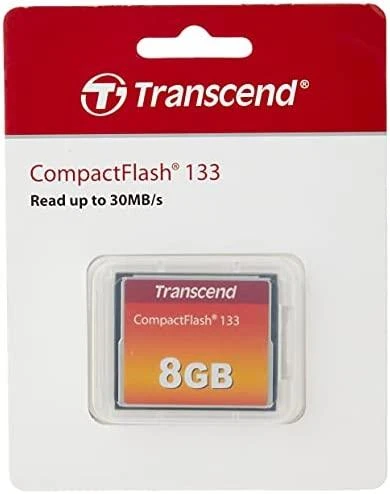 Atminties kortelė TRANSCEND CompactFlash 8GB MLC kortelė