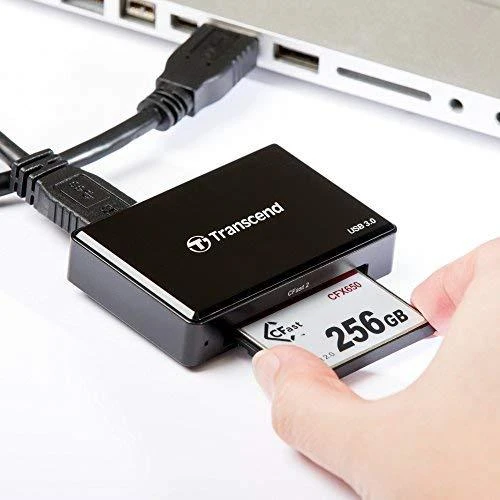 TRANSCEND USB3.0 CFast kortelių skaitytuvas