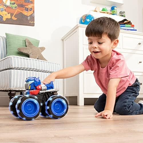 Tomy JOHN DEERE traktorius su šviečiančiais ratais Optimus Prime, 47423