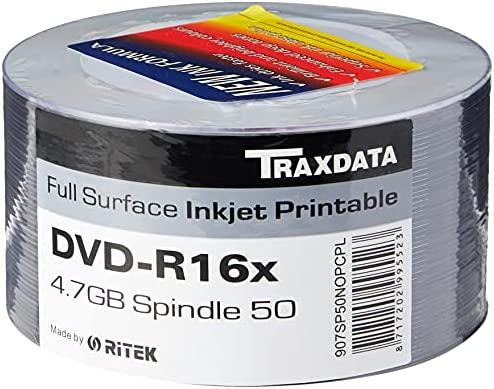 Traxdata DVD-R 4,7 GB 16x50 vienetų (907OEDRPSN003)