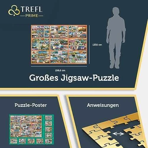 Trefl Dėlionė 13500 vnt. - Tūkstančio mylių kelionė