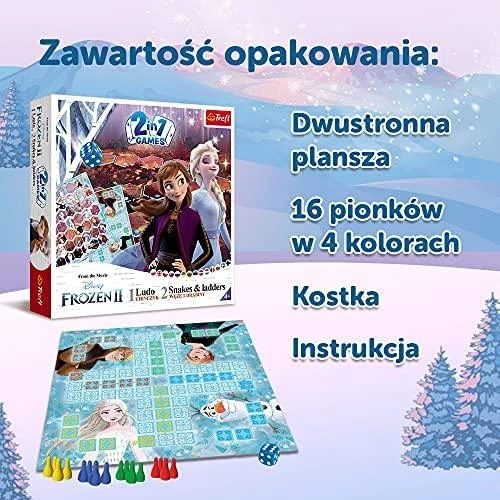 Trefl Stalo žaidimas "2 in 1 Frozen II"
