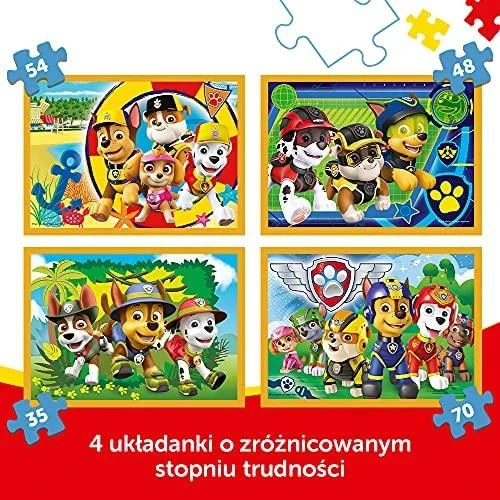 Trefl Dėlionė 207 vnt. - Šunyčiai patruliai (PAW Patrol)