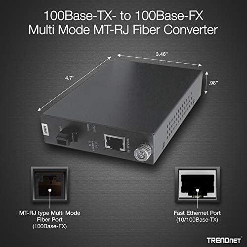 TRENDnet 100Base-TX / MT-RJ šviesolaidinis keitiklis (TFC-110MM)
