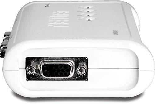 TRENDNET 4 prievadų USB KVM jungiklio rinkinys
