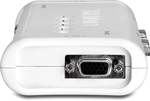 TRENDNET 4 prievadų USB KVM jungiklio rinkinys