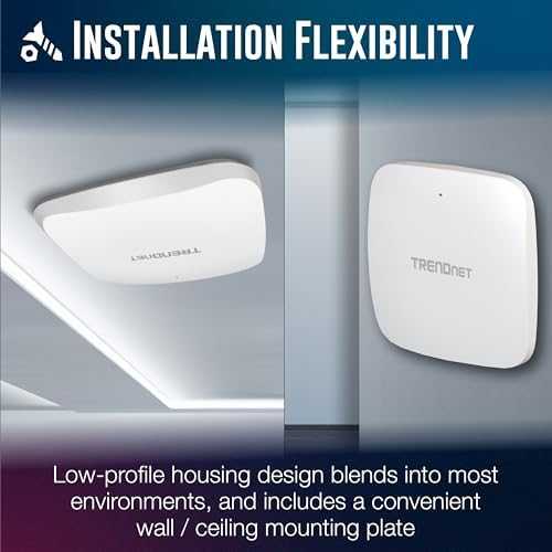Maršrutizatorius Prieigos taškas TRENDnet TRENDnet AX3000 Dual Band WiFi 6 PoE+ prieigos taškas