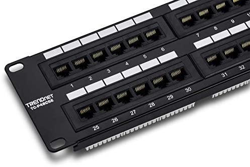 TRENDnet komutacinė panelė Cat. 5e 48x1GBE 19'' TC-P48C5E