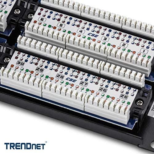 TRENDnet komutacinė panelė Cat. 5e 48x1GBE 19'' TC-P48C5E
