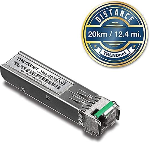 Šakotuvas Modulis SFP TRENDnet TRENDnet MINI-GBIC DVIGUBAS BANGĖS ILGIO / VIENO REŽIMO LC MODULIS 1550(20KM) IN