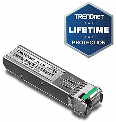 Šakotuvas Modulis SFP TRENDnet TRENDnet MINI-GBIC DVIGUBAS BANGĖS ILGIO / VIENO REŽIMO LC MODULIS 1550(20KM) IN