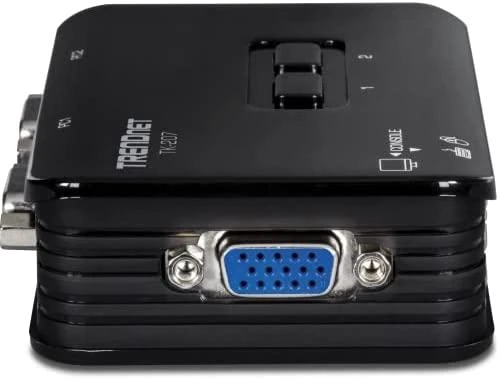 TRENDNET 2 prievadų USB KVM jungiklio rinkinys