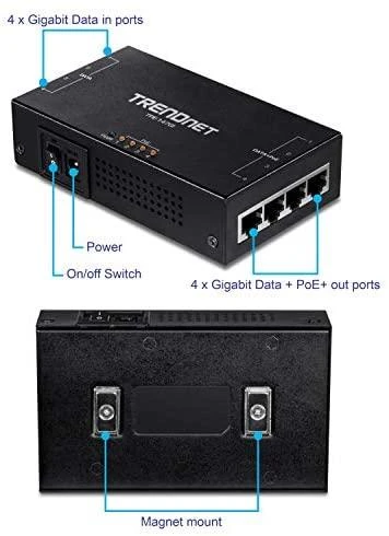 Šakotuvas TRENDnet TPE-115GI