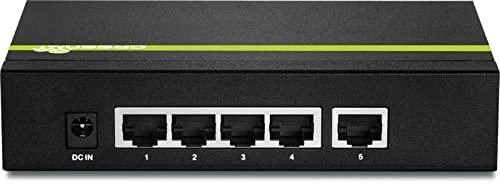 Šakotuvas TRENDnet 5 prievadų gigabito PoE+ komutatorius (TPE-TG50G)