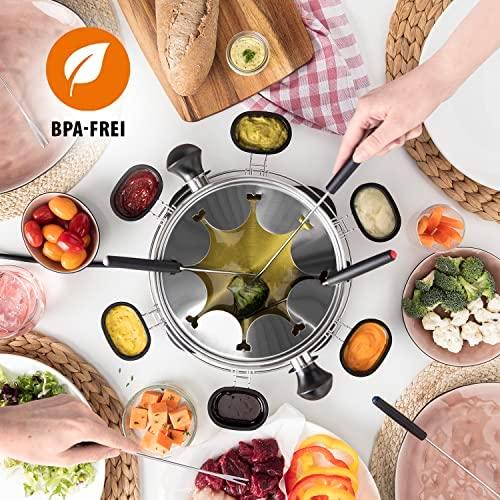 Tristar fondiu rinkinys 8 asmenims, 1.3 l, 1400 W, FO-1109