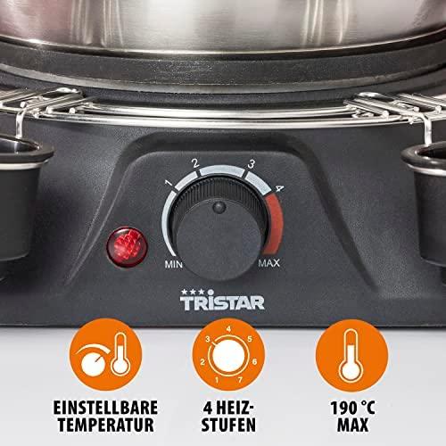 Tristar fondiu rinkinys 8 asmenims, 1.3 l, 1400 W, FO-1109
