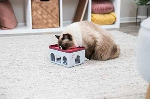 Trixie Cat Activity Rod Box, lavinantis žaislas, skirtas katėms, 20 x 12 x 16 cm