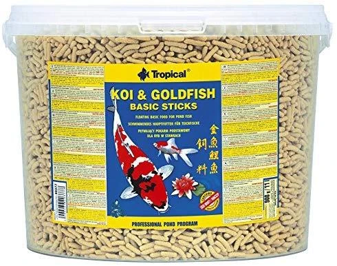 Tropical maistas žuvims Koi&Goldifsh Basic Sticks 11L/900g (40377)