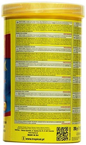 Tropical Vitality & Color atgaivinantis ir dažantis maistas žuvims 1000ml / 200g