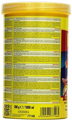 Tropical Vitality & Color atgaivinantis ir dažantis maistas žuvims 1000ml / 200g