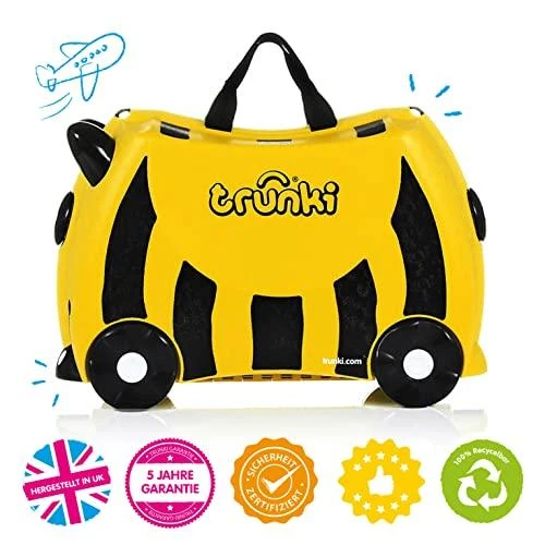 Trunki kelioninis lagaminas su ratukais vaikams | Tigriukas Tipu