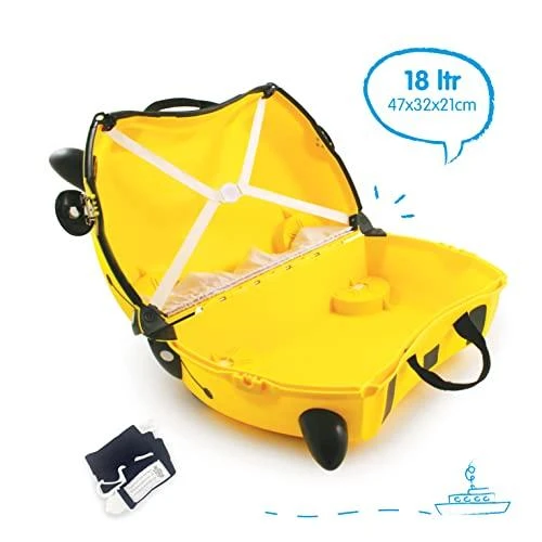 Trunki kelioninis lagaminas su ratukais vaikams | Tigriukas Tipu