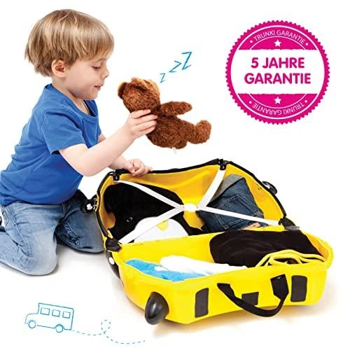 Trunki kelioninis lagaminas su ratukais vaikams | Tigriukas Tipu