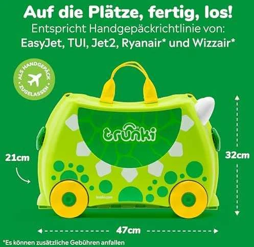 Vaikiškas lagaminas Trunki - dinozauras Dudley (TRU0126)