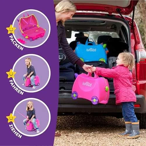 Trunki kelioninis lagaminas su ratukais vaikams | Trixi
